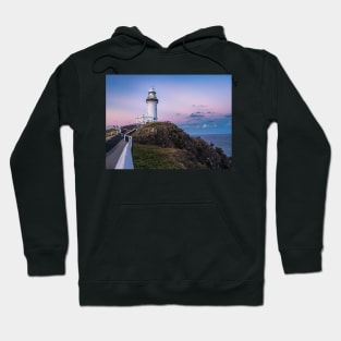 Byron Bay Lighthouse at Dusk Hoodie